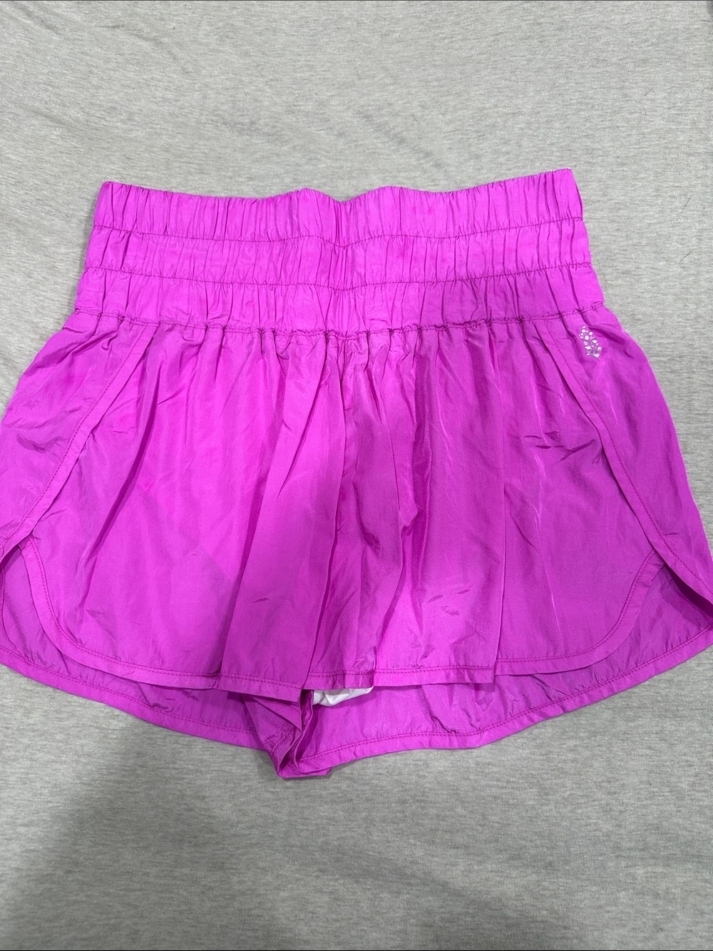 FP Movement by Free People Bright Pink Athletic High-Waist Shorts